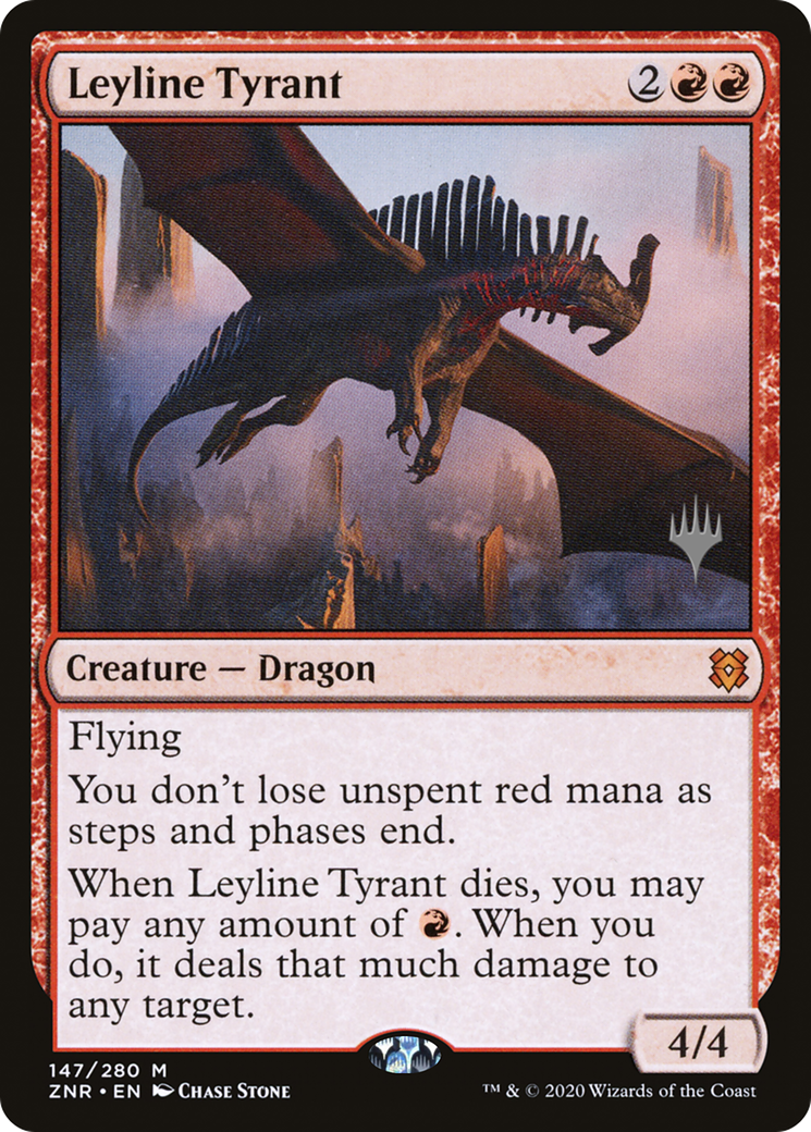 Leyline Tyrant (PPZNR-147) - Zendikar Rising Promos