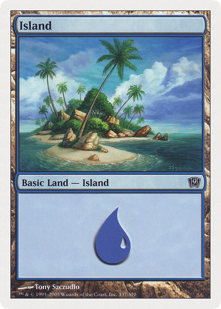 Island (9ED-337) - 9th Edition