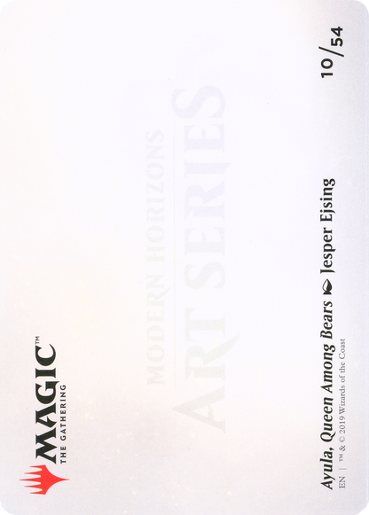 Ayula, Queen Among Bears // Ayula, Queen Among Bears (AMH1-010) - Modern Horizons Art Series (Borderless)