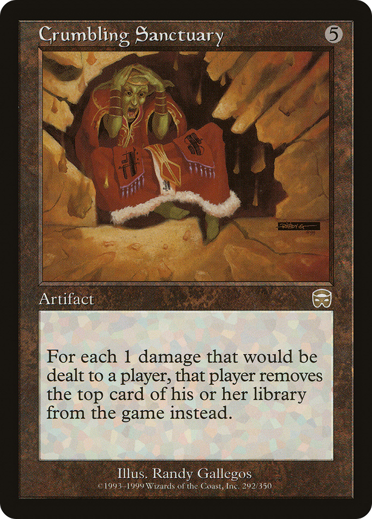 Crumbling Sanctuary (MMQ-292) - Mercadian Masques