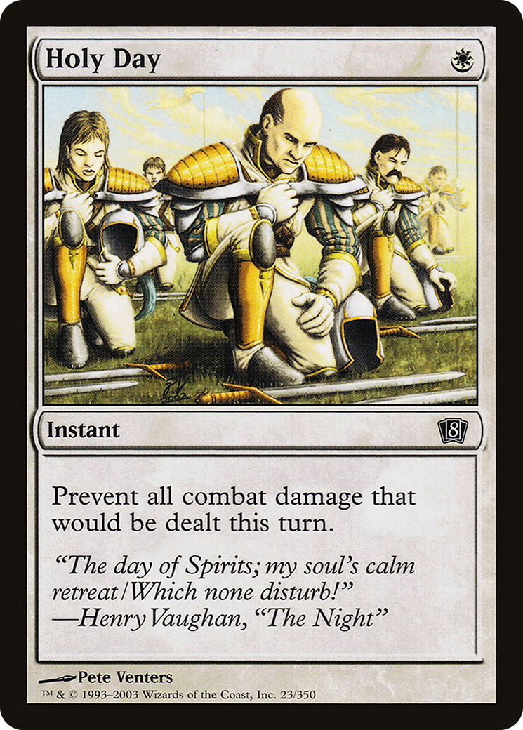 Holy Day (8ED-23★) - 8th Edition Foil