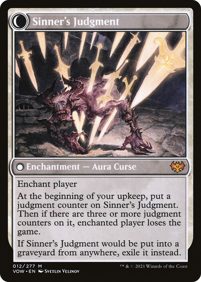 Faithbound Judge (VOW-012) - Innistrad: Crimson Vow: (Double Faced Transform)