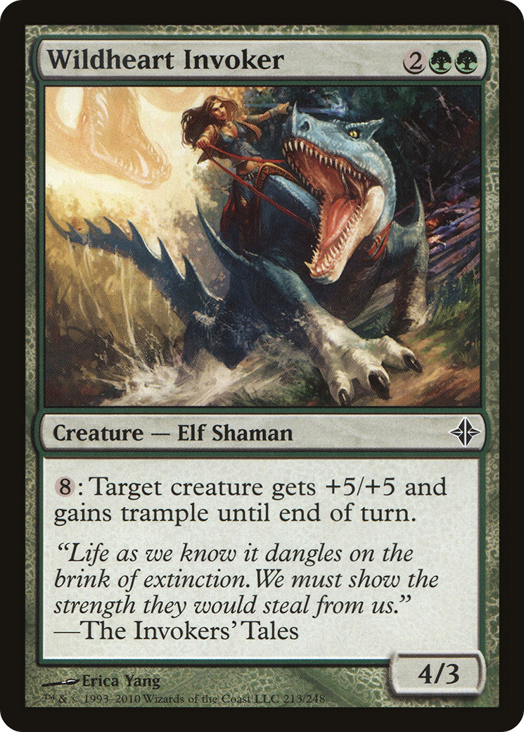 Wildheart Invoker (ROE-213) - Rise of the Eldrazi Foil