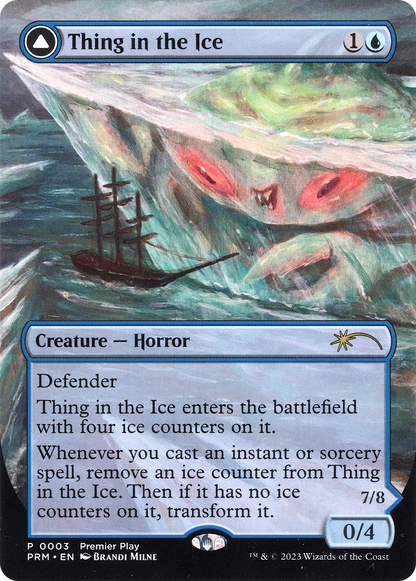 Thing in the Ice (PTP-003) - Regional Championship Qualifiers 2023 (Borderless)