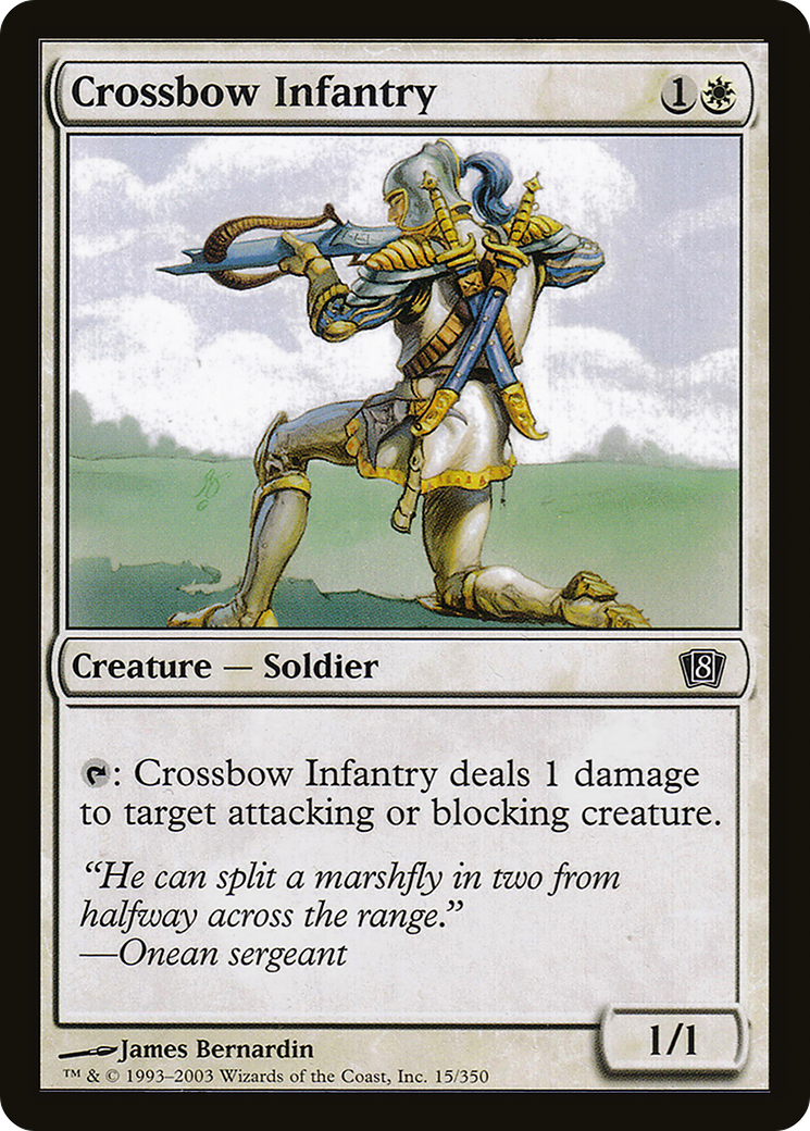 Crossbow Infantry (8ED-15★) - 8th Edition Foil