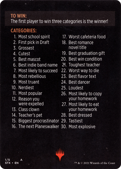 Strictly Better // Strictly Better (cont'd) (MSTX-001) - Strixhaven: School of Mages Minigames Foil