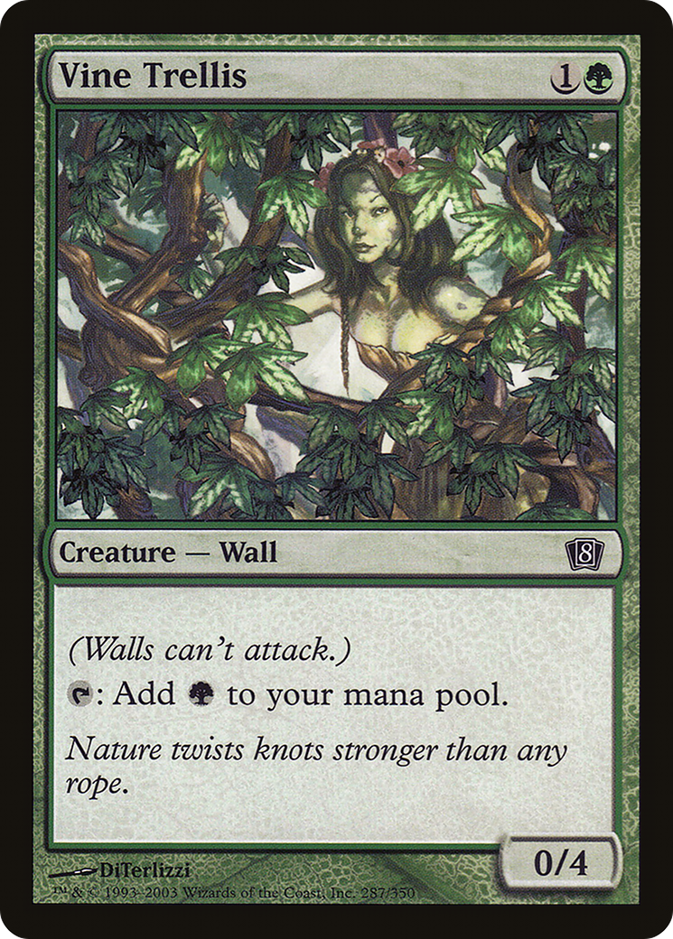 Vine Trellis (8ED-287★) - 8th Edition