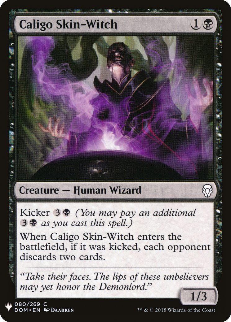 Caligo Skin-Witch (LIST-080) - The List
