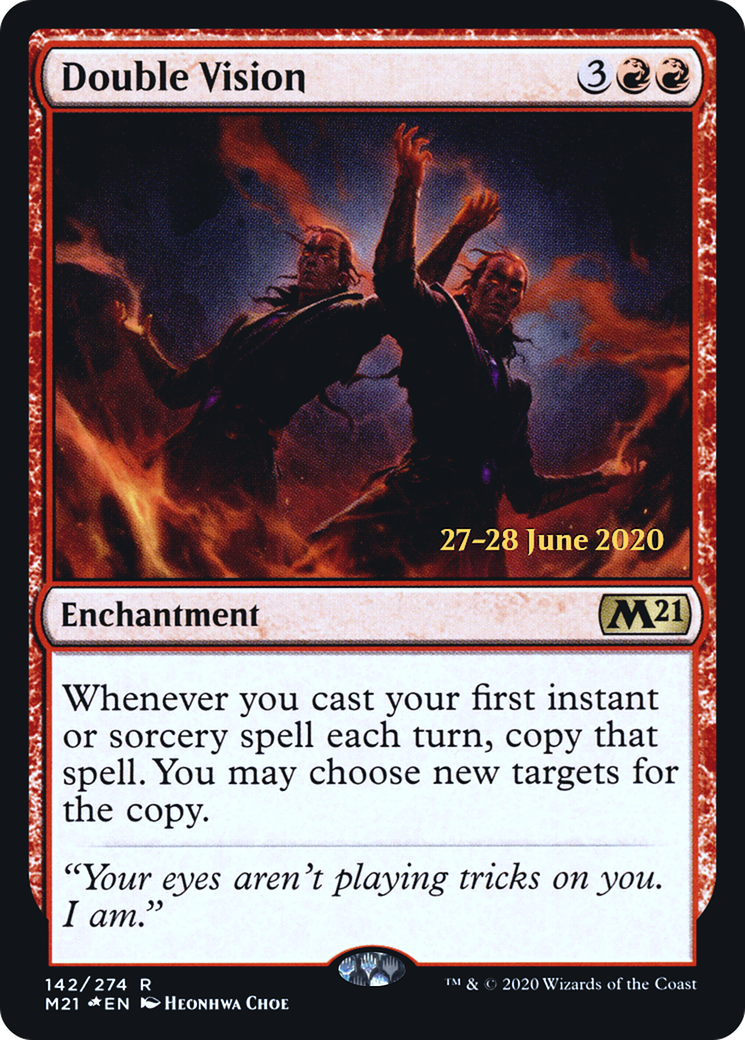 Double Vision (PRE-142) - Core Set 2021 Promos Foil