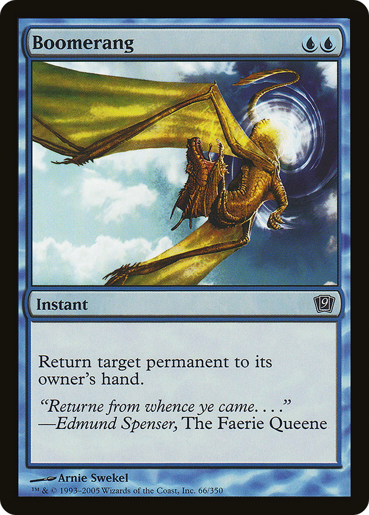 Boomerang (9ED-66★) - 9th Edition Foil
