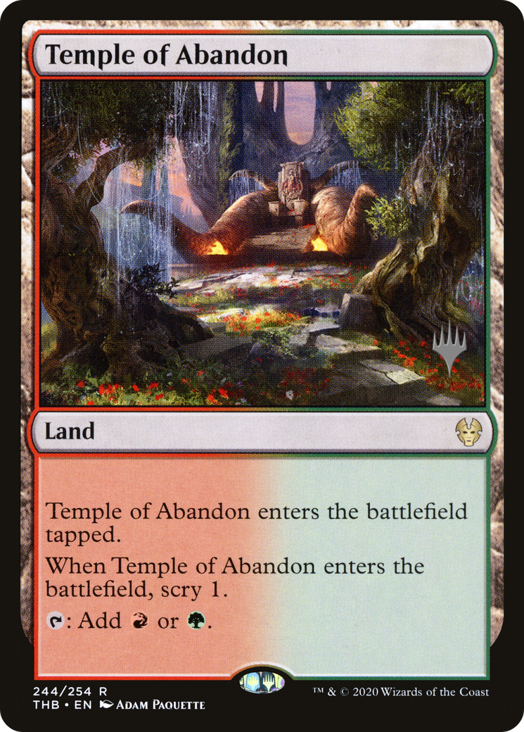 Temple of Abandon (PPTHB-244) - Theros Beyond Death Promos