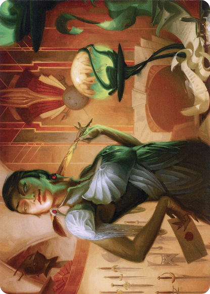 Mari, the Killing Quill // Mari, the Killing Quill (ASNC-057) - New Capenna Art Series (Borderless) Foil