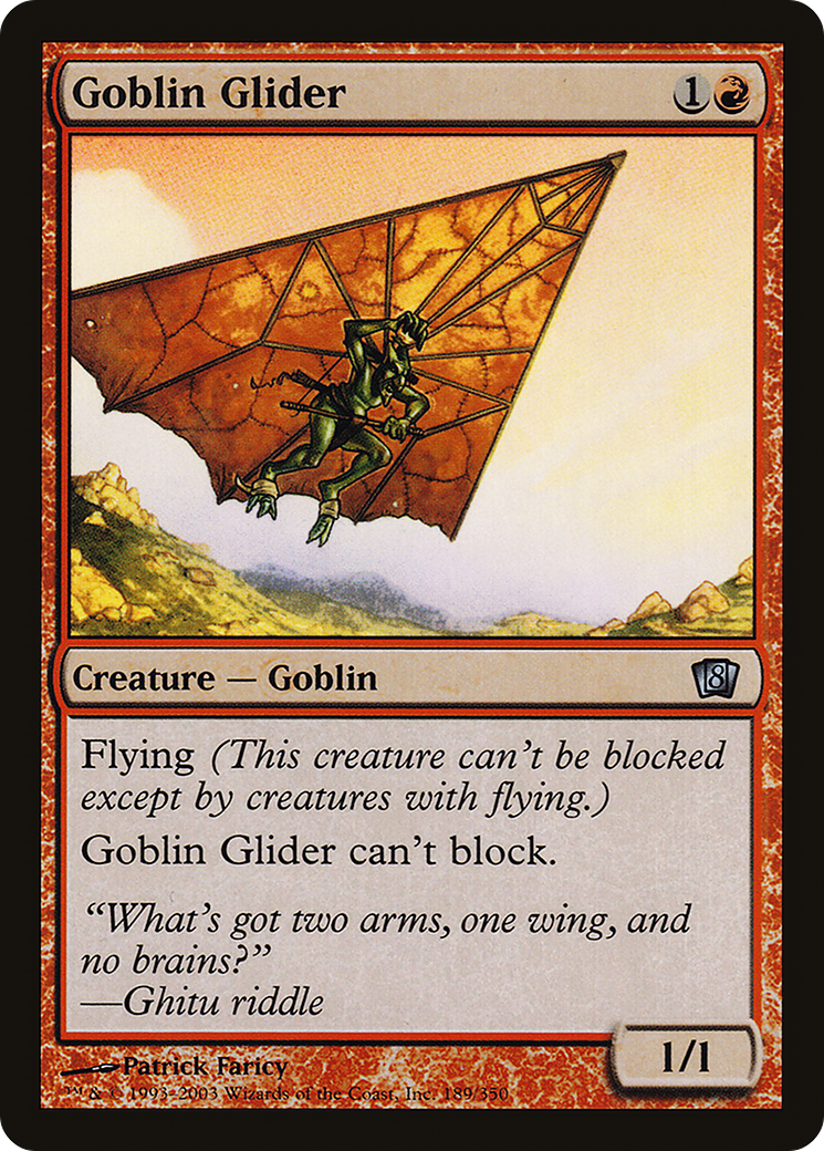 Goblin Glider (8ED-189★) - 8th Edition