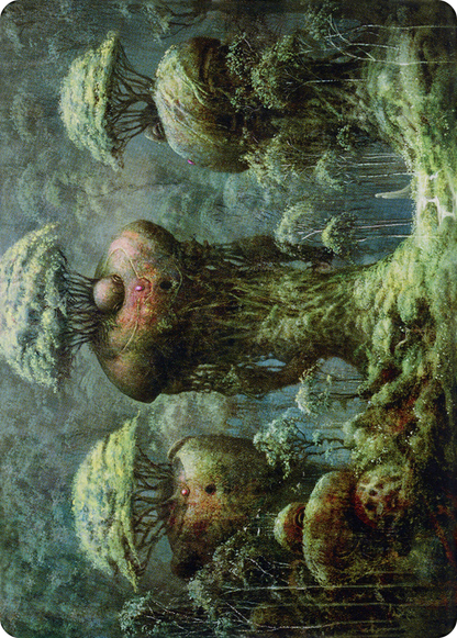 Forest // Forest (ADMU-065) - Dominaria United Art Series (Borderless) Foil