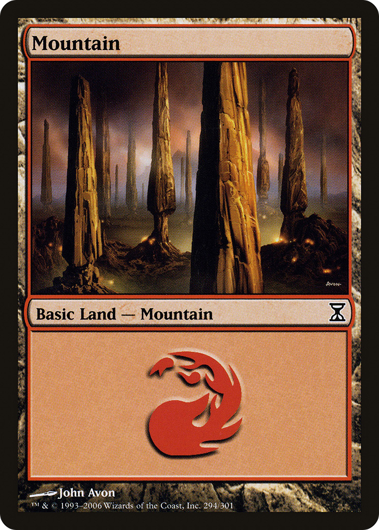 Mountain (294) (TSP-294) - Time Spiral Foil