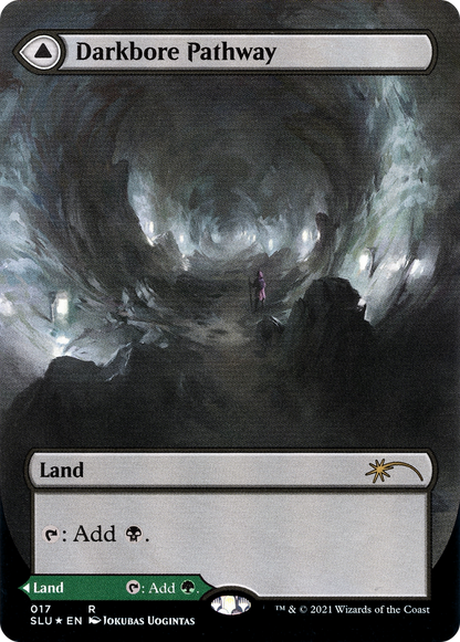 Darkbore Pathway (Borderless) (SLU-017) - Secret Lair: Ultimate Edition: (Showcase) Foil