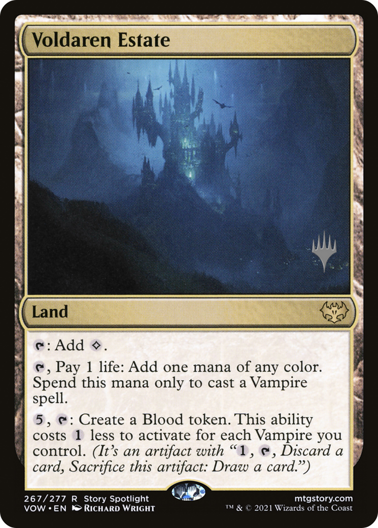 Voldaren Estate (PPNEO-267P) - Innistrad: Crimson Vow Promos Foil