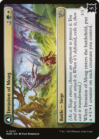 Invasion of Moag (MOM-237) - March of the Machine Foil