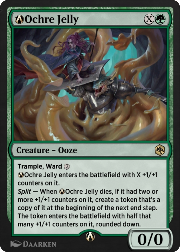 A-Ochre Jelly (AFR-A-196) - Adventures in the Forgotten Realms