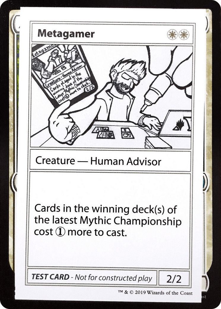 Metagamer (No PW Symbol) (CMB1-) - Mystery Booster Playtest Cards 2021