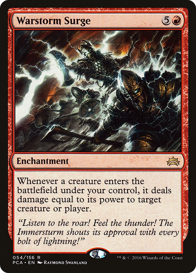 Warstorm Surge (PCA-054) - Planechase Anthology