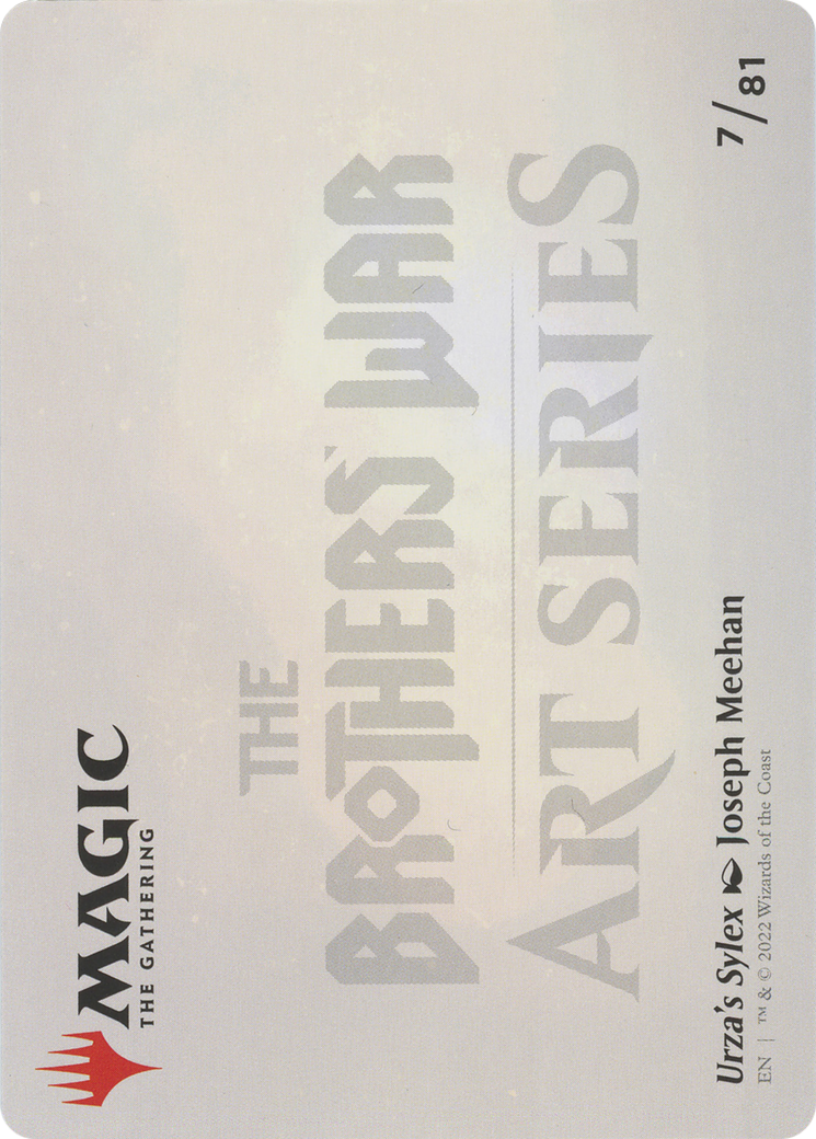 Urza's Sylex // Urza's Sylex (ABRO-007) - The Brothers' War Art Series (Borderless)