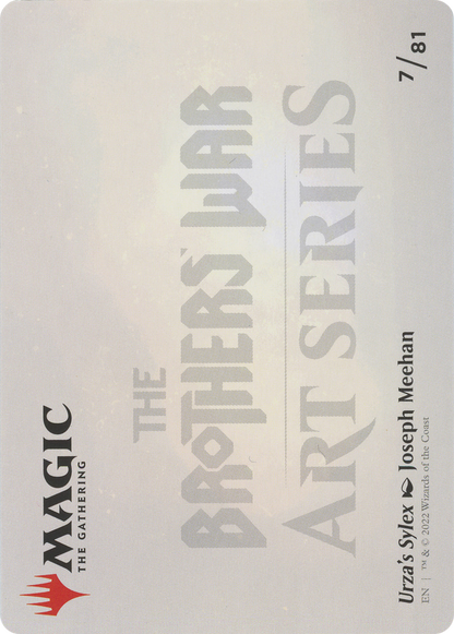 Urza's Sylex // Urza's Sylex (ABRO-007) - The Brothers' War Art Series (Borderless) Foil