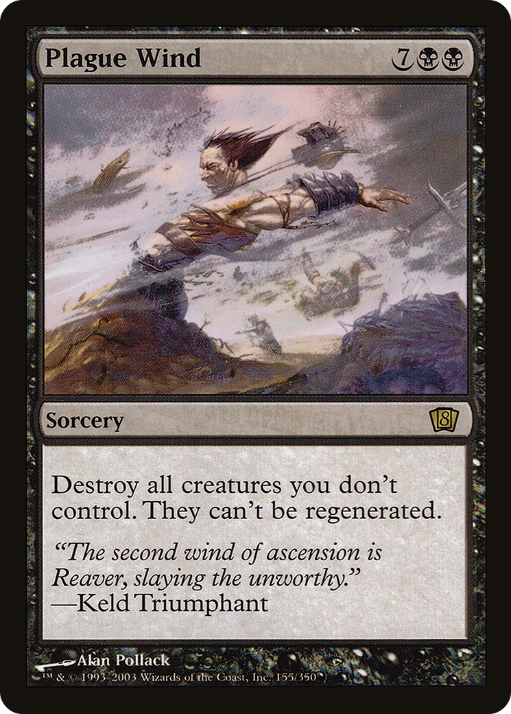 Plague Wind (8ED-155★) - 8th Edition Foil