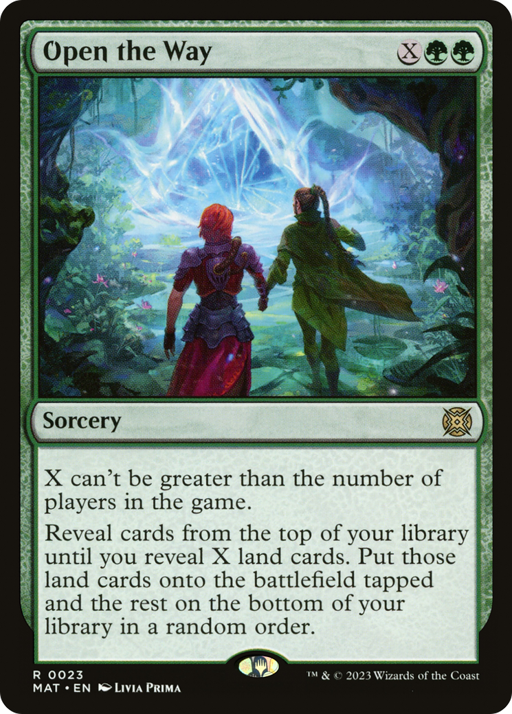 Open the Way (MAT-023) - March of the Machine: The Aftermath Foil