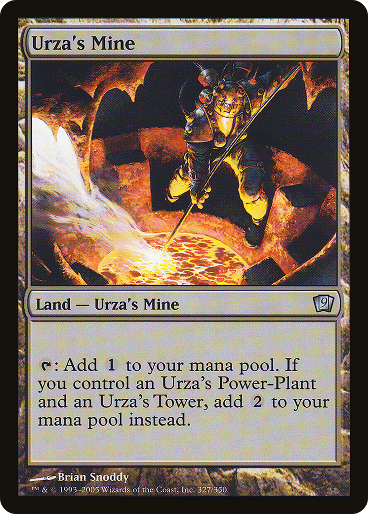 Urza's Mine (9ED-327★) - 9th Edition Foil