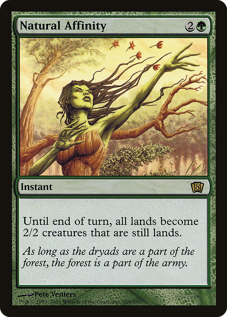 Natural Affinity (8ED-269★) - 8th Edition