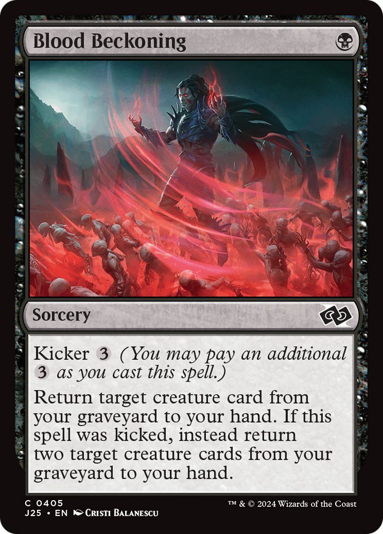 Blood Beckoning (J25-405) - Foundations Jumpstart