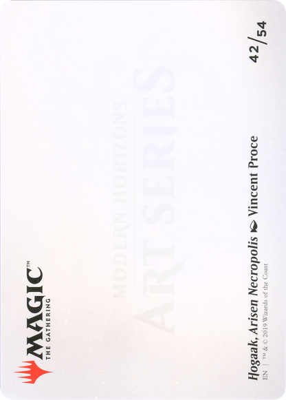 Hogaak, Arisen Necropolis // Hogaak, Arisen Necropolis (AMH1-042) - Modern Horizons Art Series (Borderless)