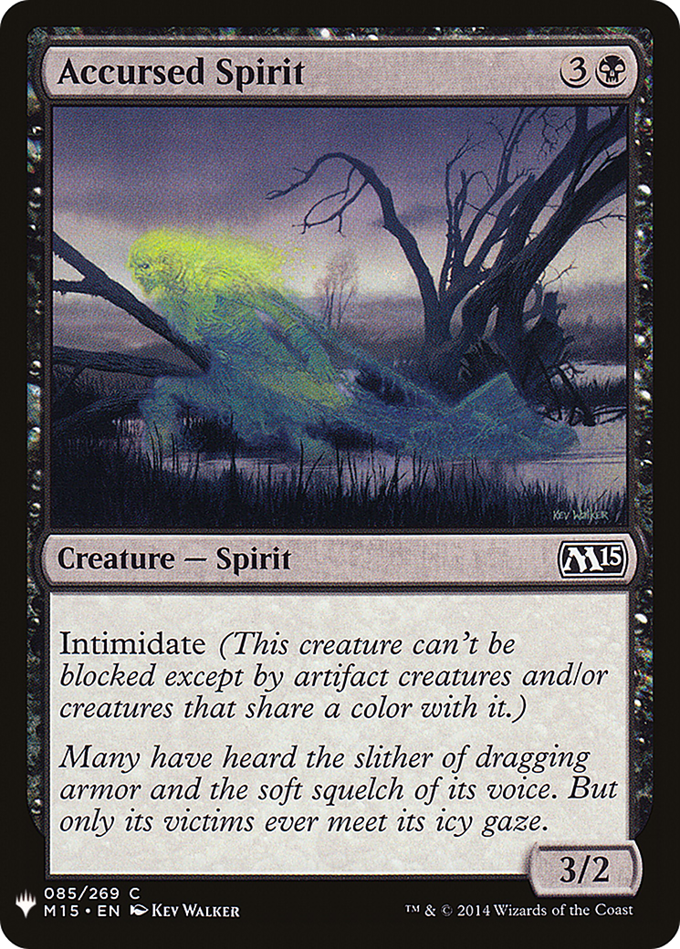 Accursed Spirit (LIST-085) - The List