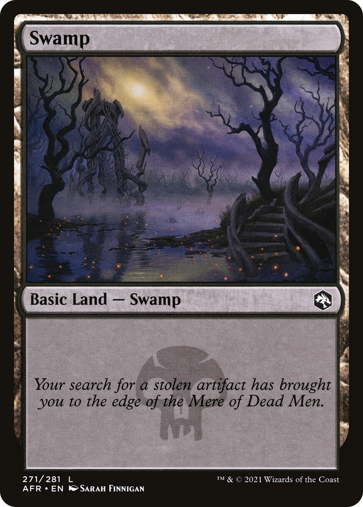 Swamp (271) (AFR-271) - Adventures in the Forgotten Realms Foil