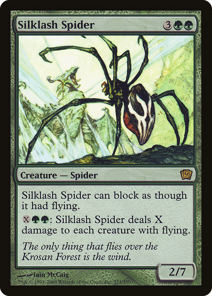 Silklash Spider (9ED-271★) - 9th Edition Foil
