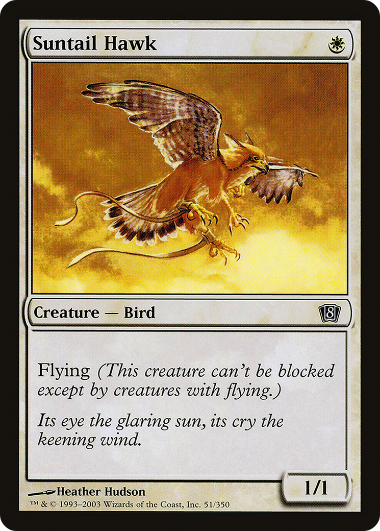 Suntail Hawk (8ED-51★) - 8th Edition Foil