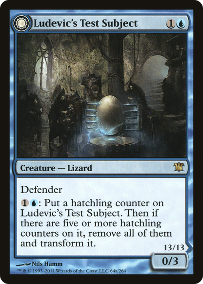 Ludevic's Test Subject (ISD-064) - Innistrad: (Double Faced Transform)