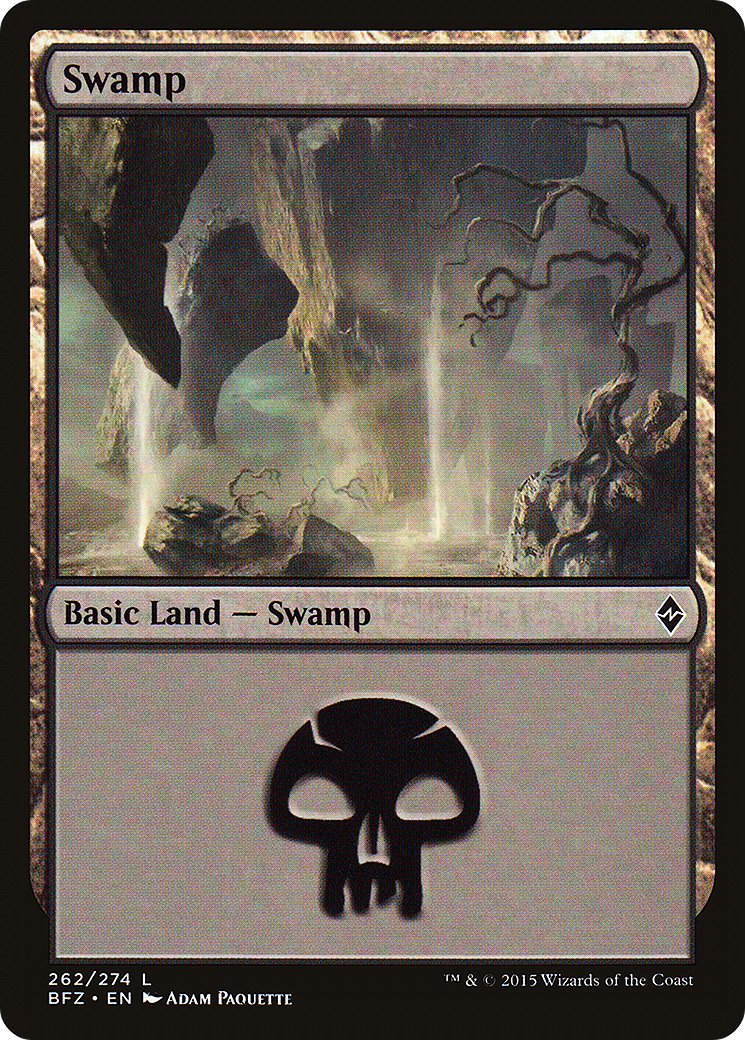 Swamp (262) (BFZ-262A) - Battle for Zendikar