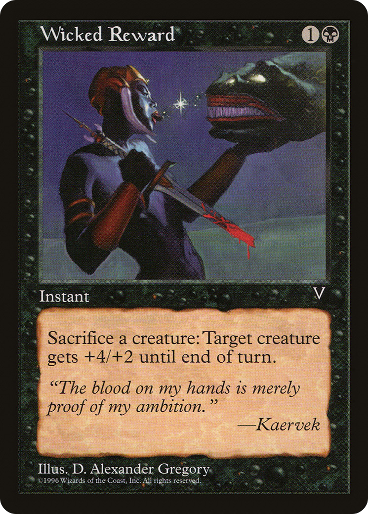 Wicked Reward (VIS-) - Visions