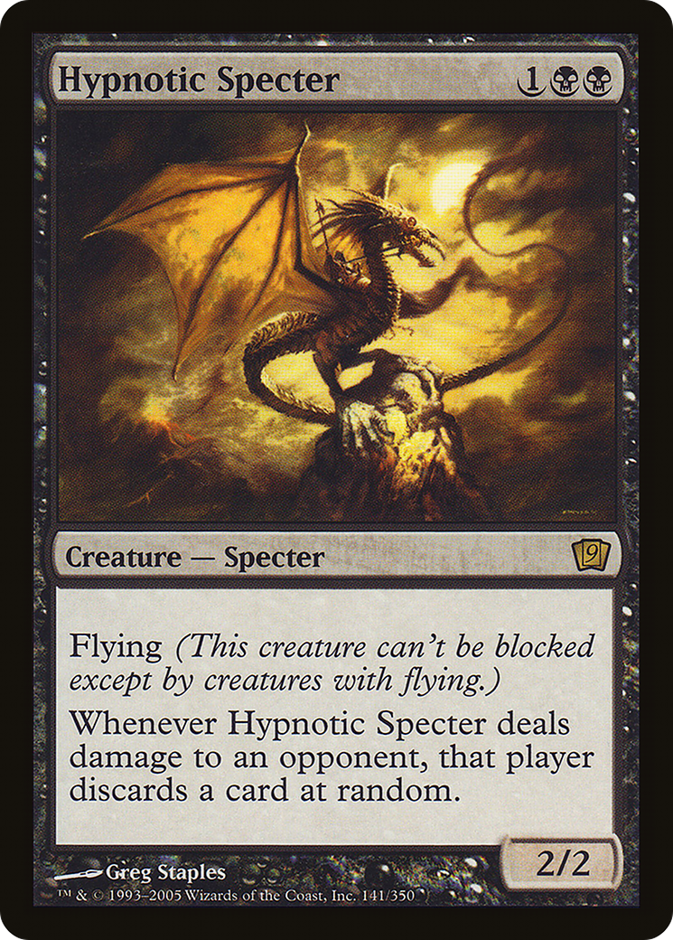 Hypnotic Specter (9ED-141★) - 9th Edition Foil