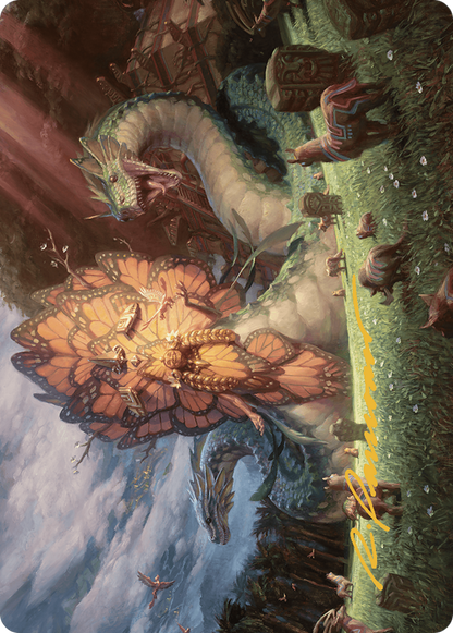 Ojer Kaslem, Deepest Growth // Ojer Kaslem, Deepest Growth (ALCI-030) - The Lost Caverns of Ixalan Art Series (Borderless)