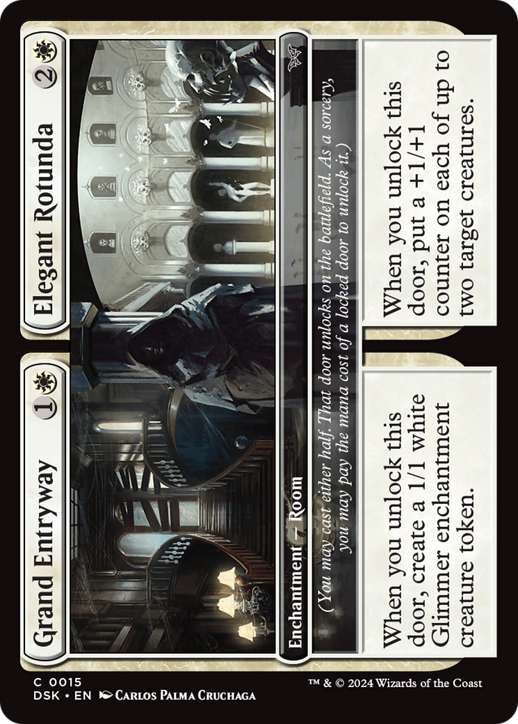 Grand Entryway // Elegant Rotunda (0015) (DSK-015) - Duskmourn: House of Horror