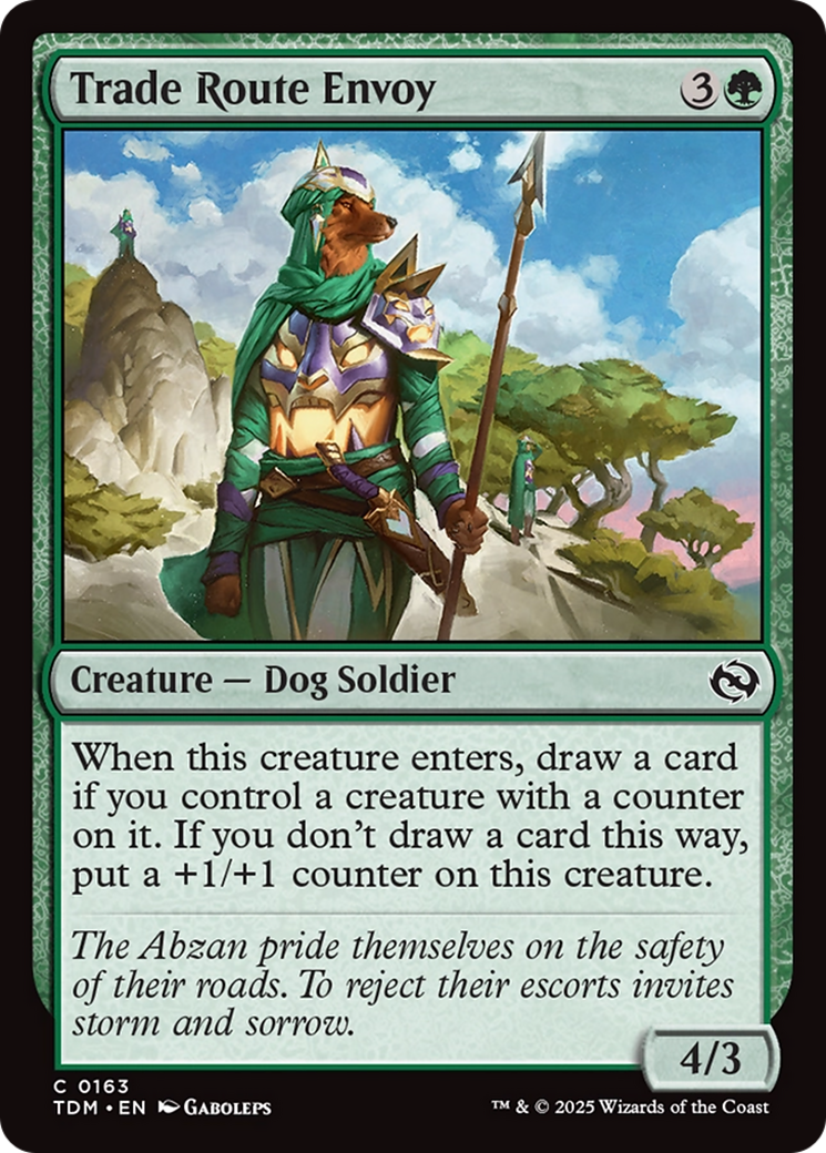 Trade Route Envoy (TDM-163) - Tarkir: Dragonstorm
