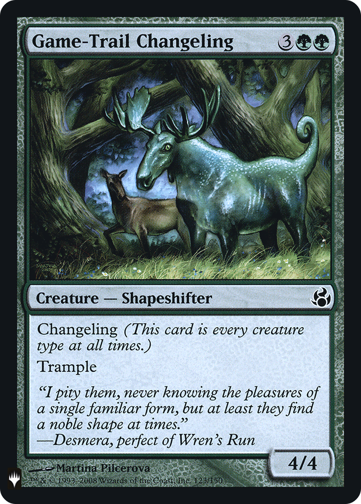 Game-Trail Changeling (LIST-123) - The List Foil
