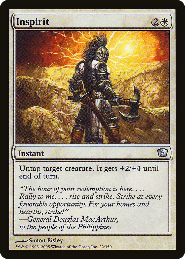 Inspirit (9ED-22★) - 9th Edition Foil