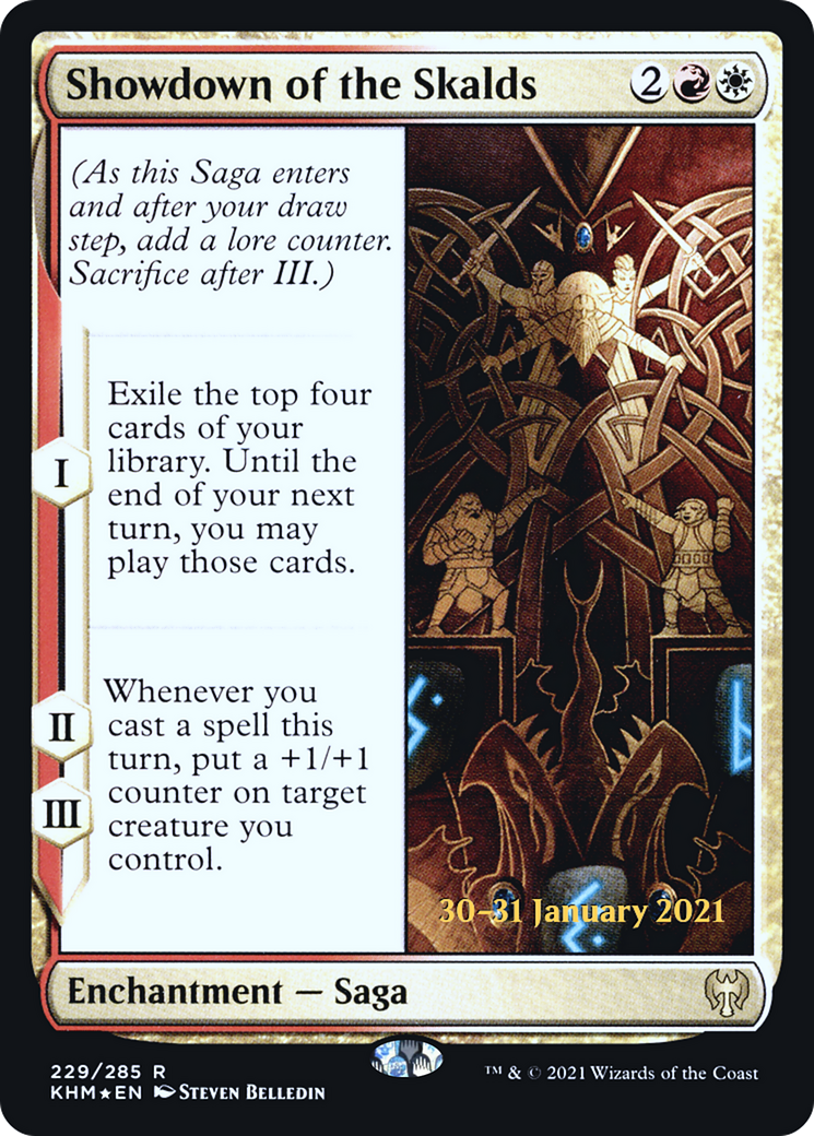 Showdown of the Skalds (PRE-229) - Kaldheim Promos Foil