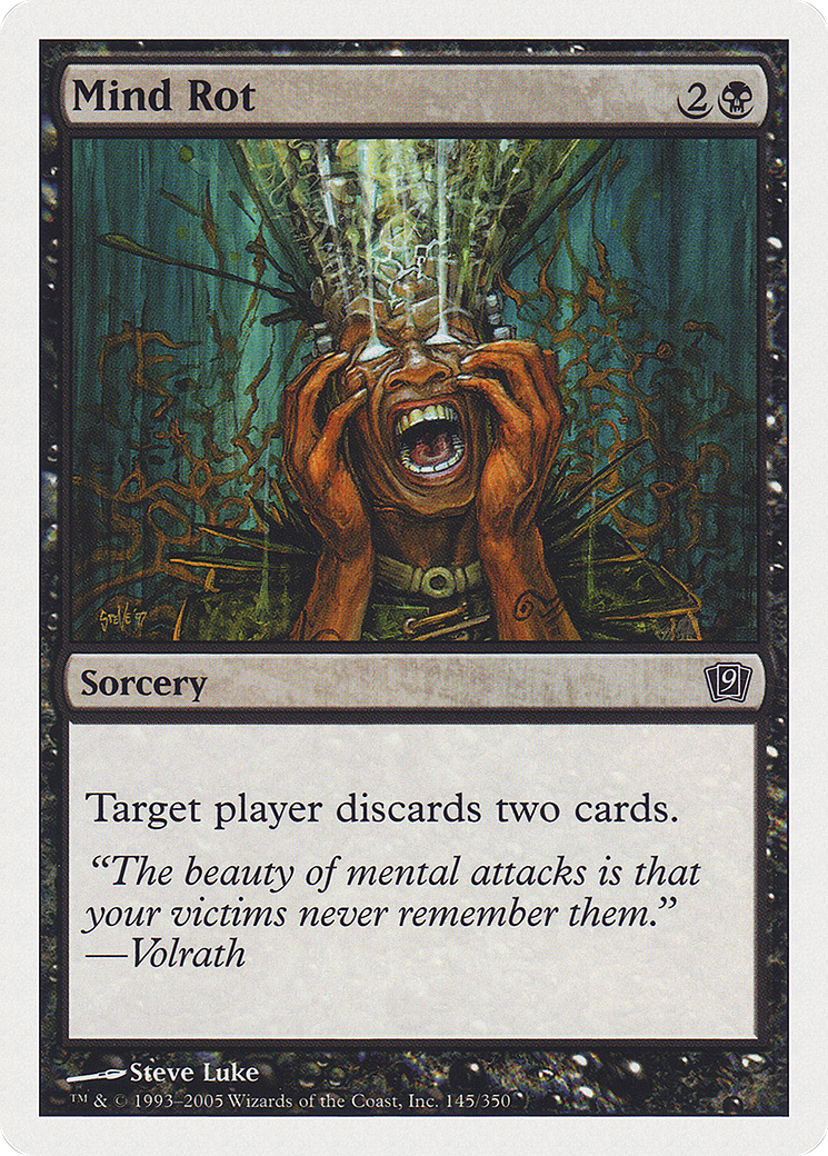 Mind Rot (9ED-145) - 9th Edition