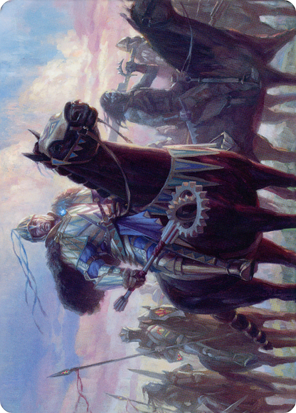 Shanid, Sleepers' Scourge // Shanid, Sleepers' Scourge (ADMU-054) - Dominaria United Art Series (Borderless)