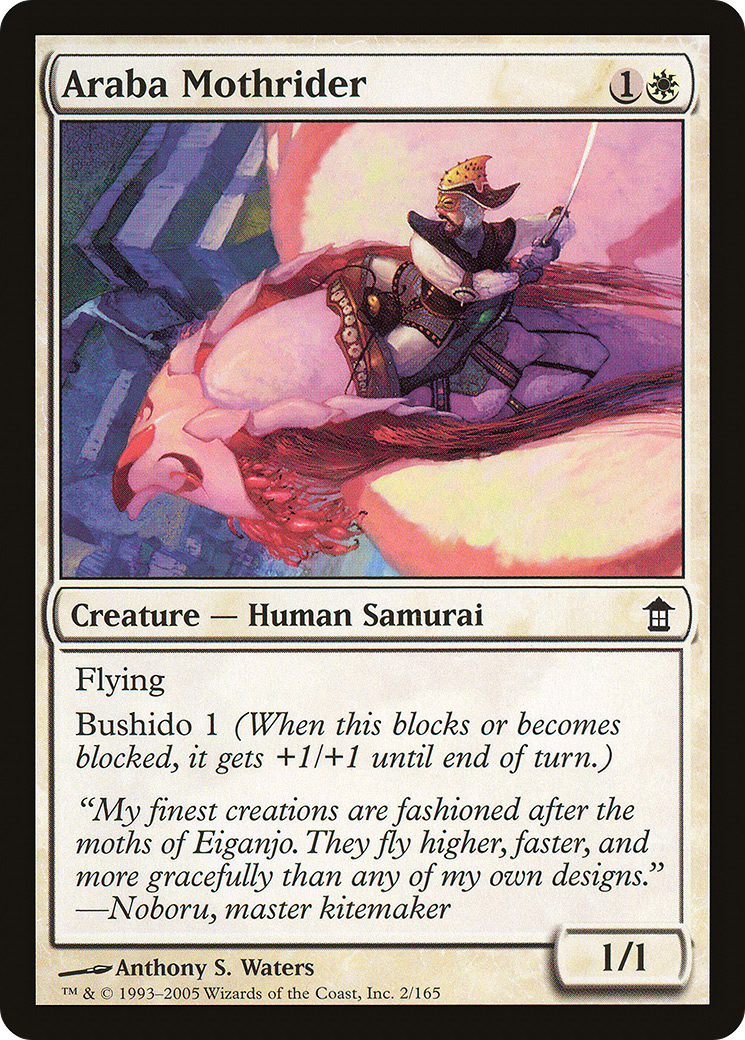 Araba Mothrider (SOK-002) - Saviors of Kamigawa